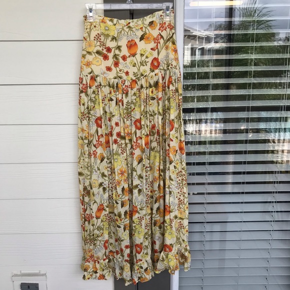 *SOLD* Spell and the gypsy yellow sayulita skirt - Picture 5 of 8